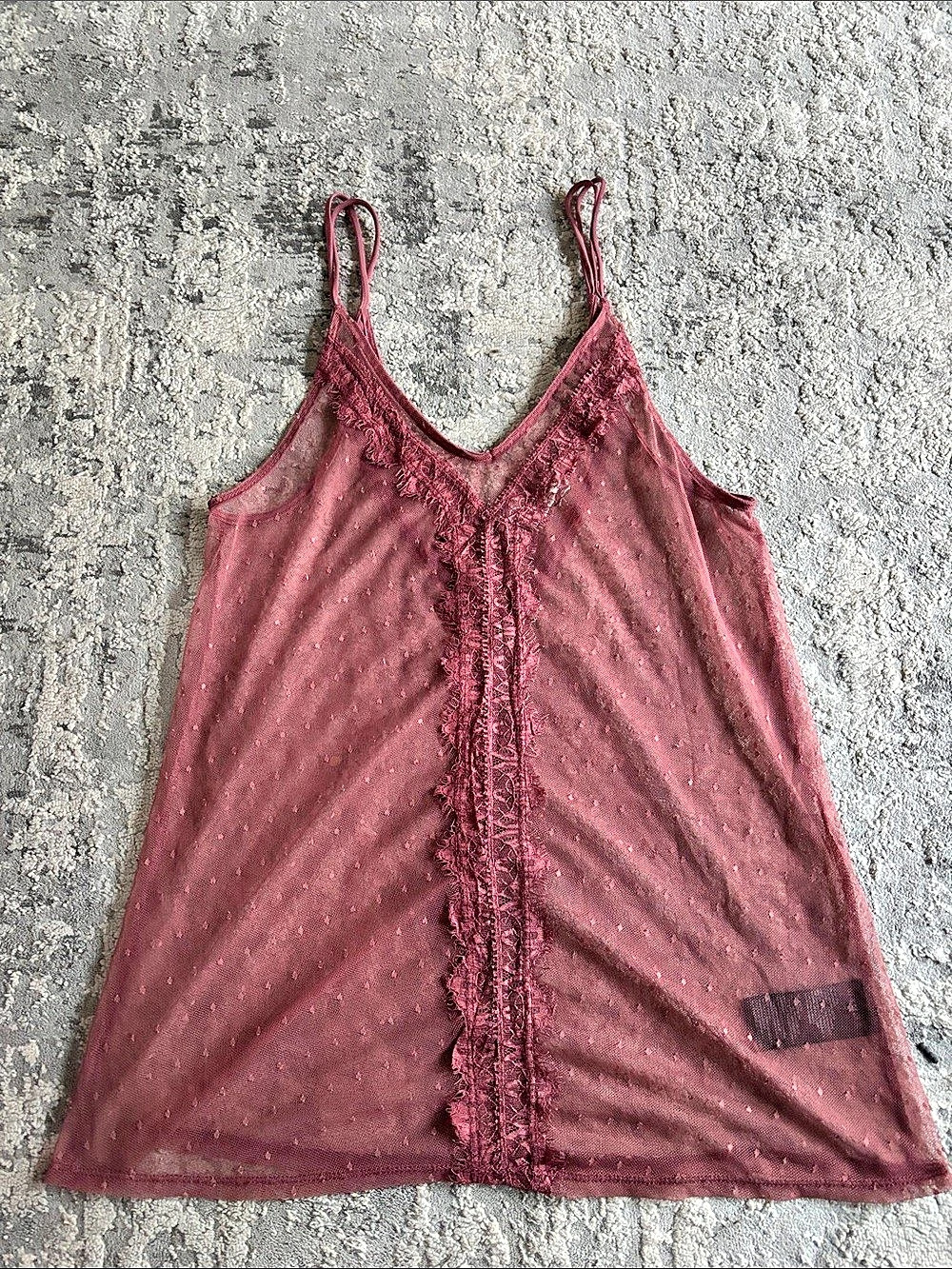 Lace Camisole in Pink Size Small NWT